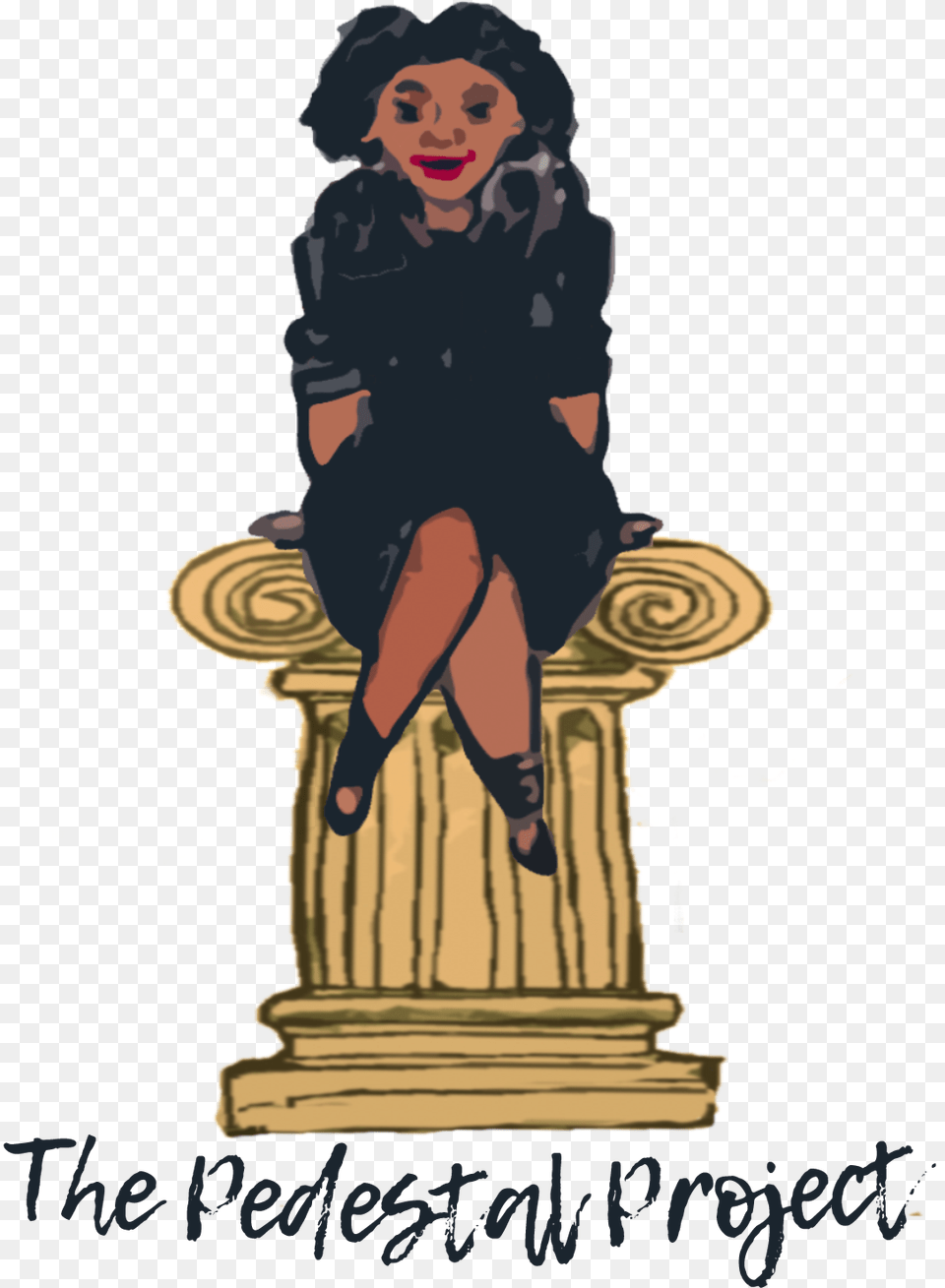 The Pedestal Project Illustration, Adult, Person, Woman, Female Free Png