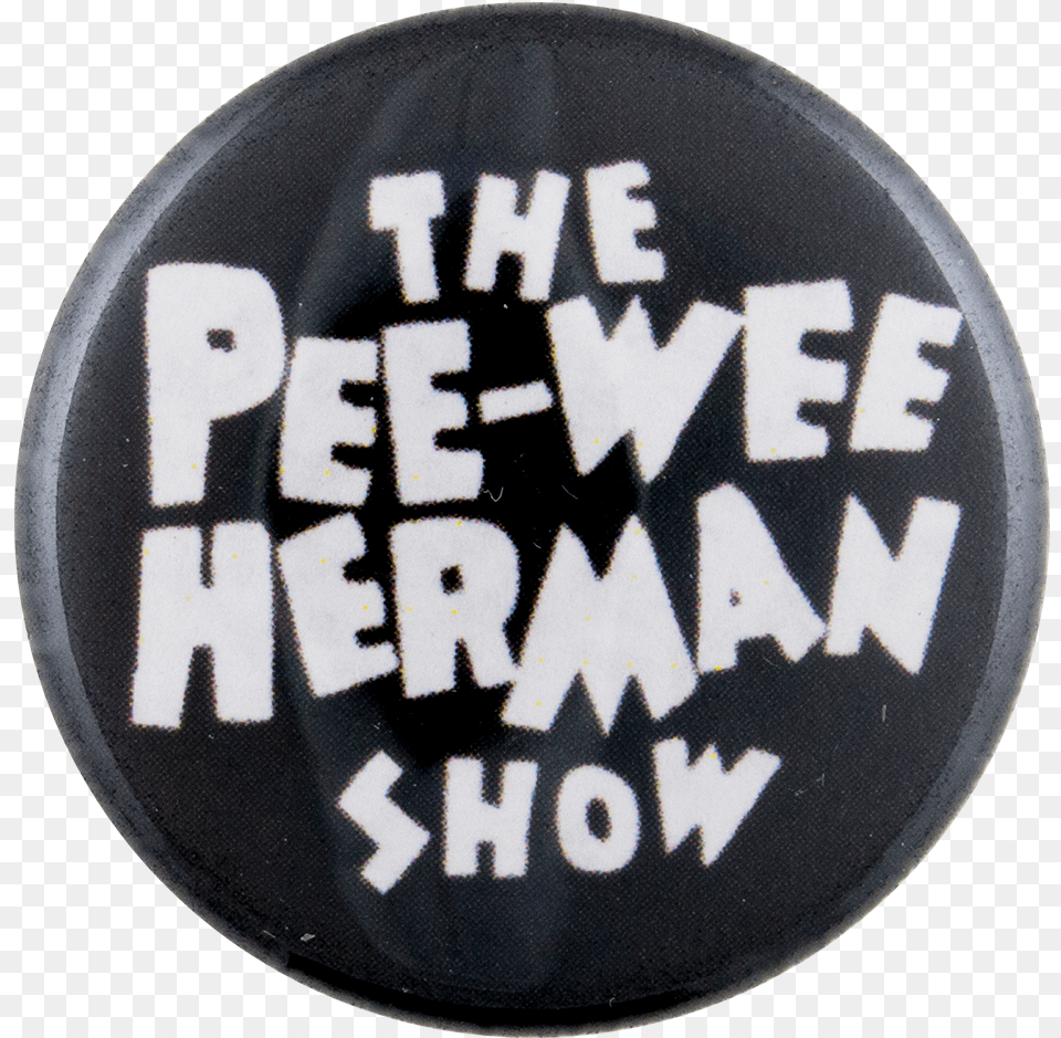 The Pee Wee Herman Show Entertainment Button Museum Badge, Logo, Symbol, Animal, Bird Free Png Download