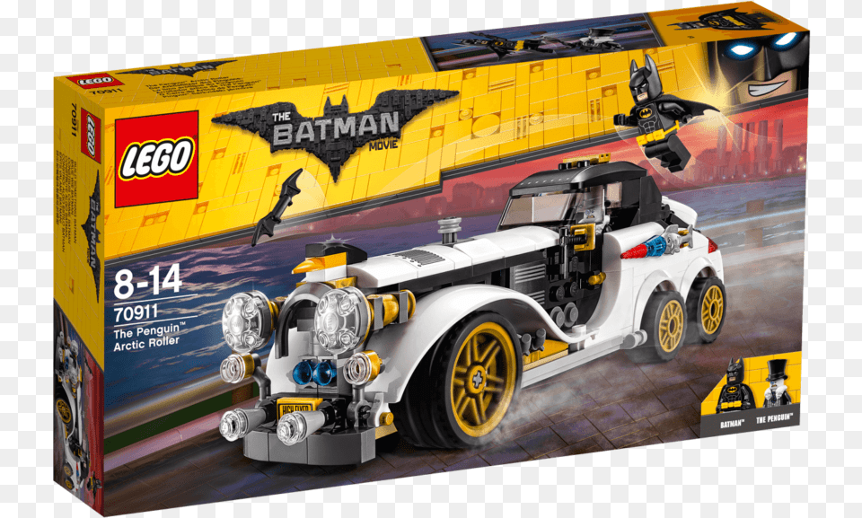 The Penguin Artic Roller Lego Batman Movie Set, Machine, Spoke, Wheel, Alloy Wheel Png