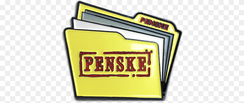 The Penske File Enamel Pin Label, Text, Mailbox Free Png