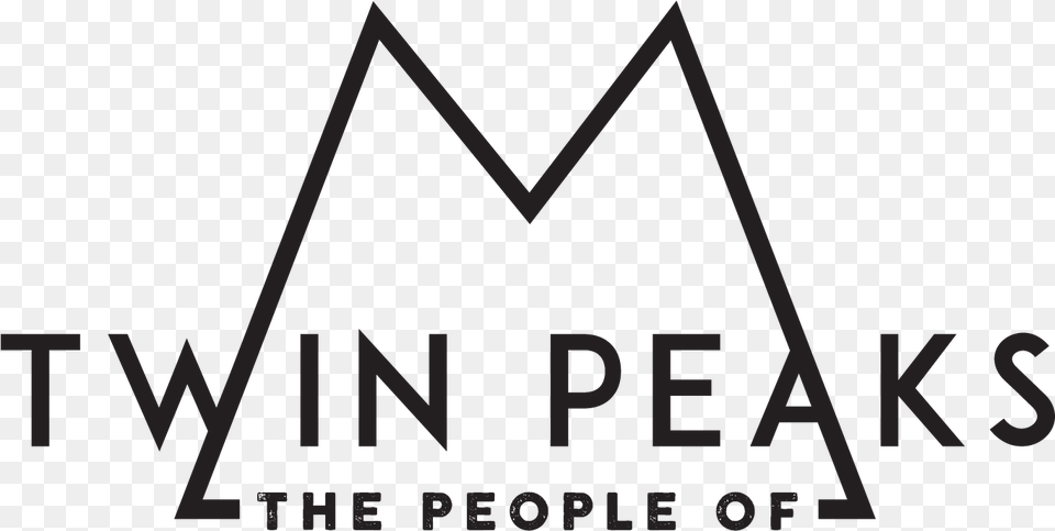 The People Of Twin Peaks Real Estate, Triangle, Logo Free Png Download