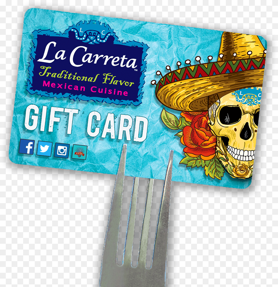 The Perfect Gift For Anyone Who Appreciates Fresh Mexican La Carreta, Cutlery, Fork, Face, Head Free Png