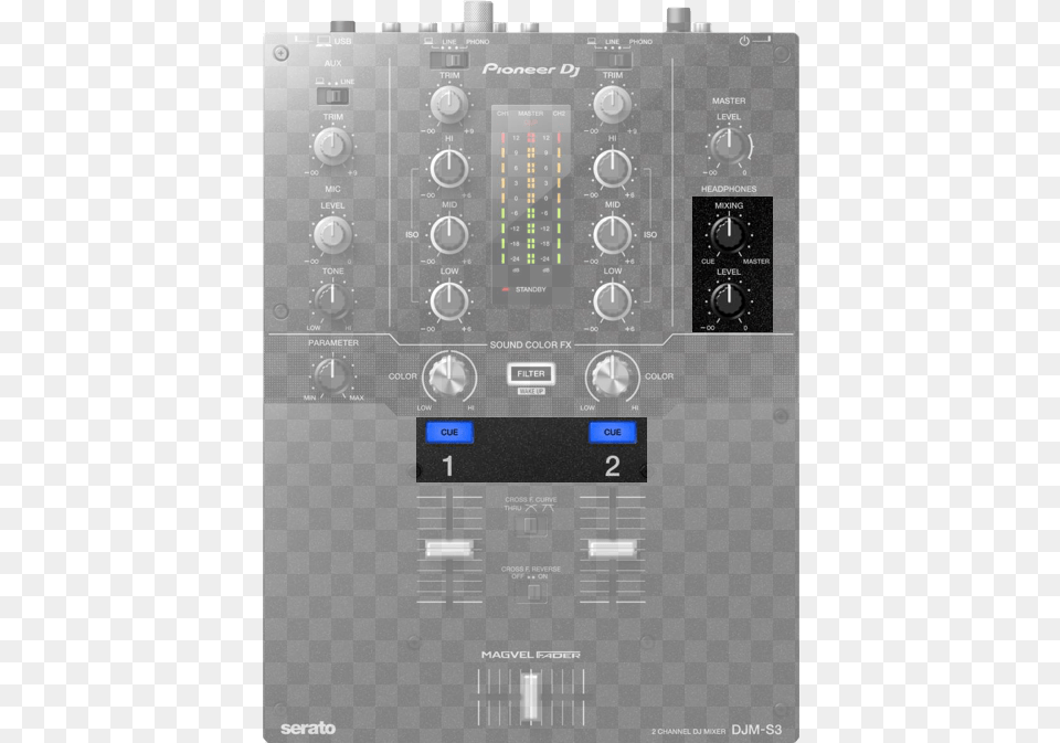 The Pflcue Section Is Simple Mixer Pioneer Dj, Amplifier, Electronics, Stereo, Electrical Device Png