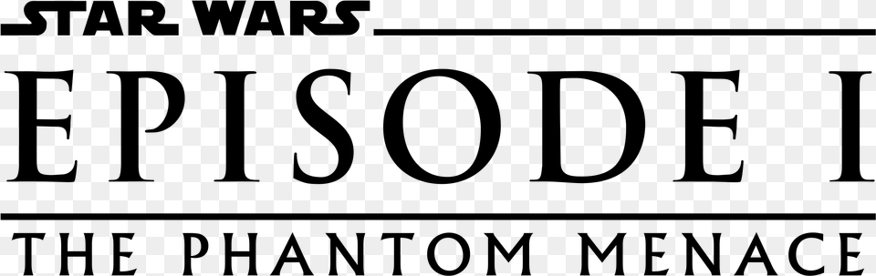 The Phantom Menace Logo Transparent Barbados, Gray Png