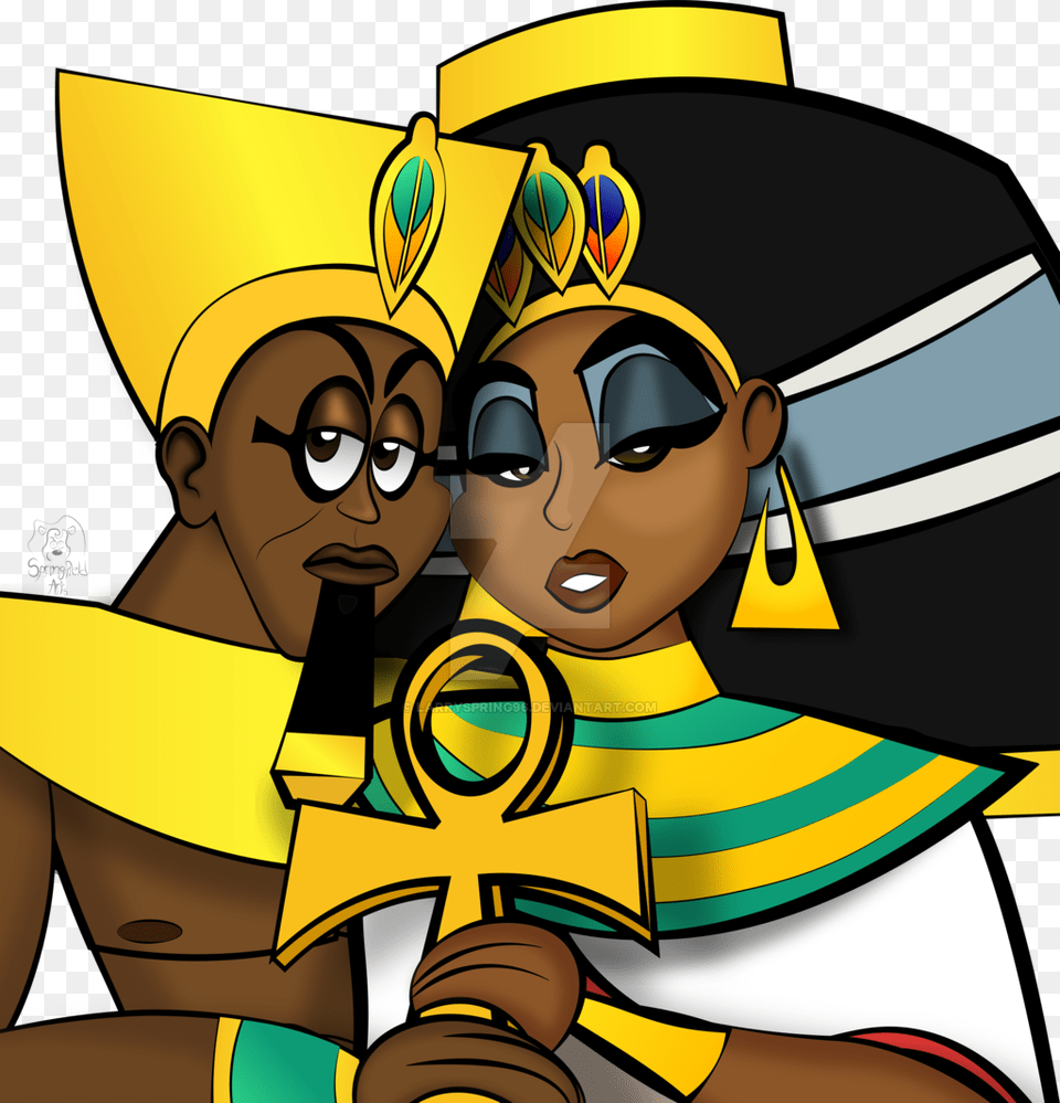 The Pharaoh And His Queen, Person, People, Head, Face Free Transparent Png
