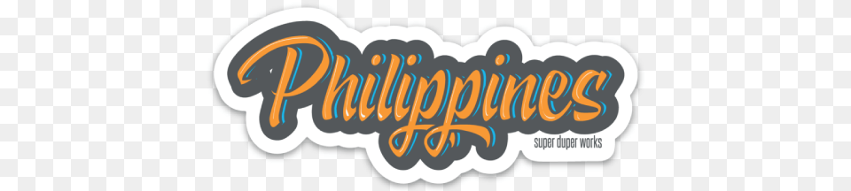The Philippines Sticker Horizontal, Logo, Text Png