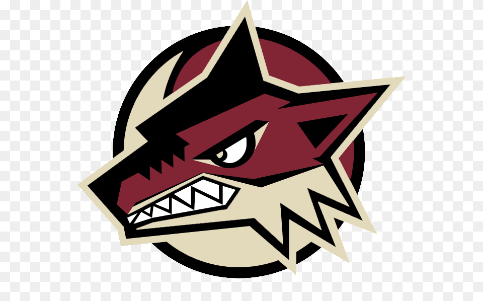 The Phoenix Coyotes Are A Professional Ice Hockey Team That Is, Helmet, Symbol, Star Symbol, Animal Free Transparent Png