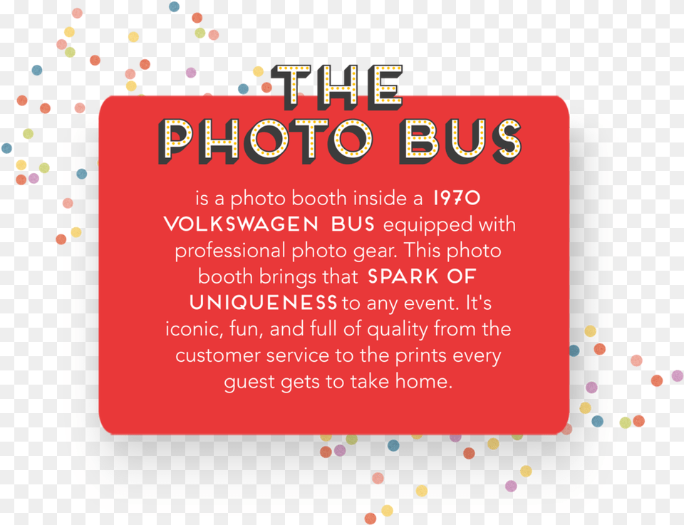 The Photo Bus Hyde Kemang, Paper, Confetti, Advertisement Png