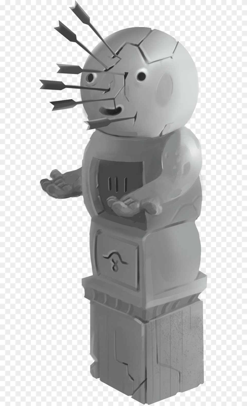 The Pierced Figurine, Robot, Baby, Person Free Transparent Png