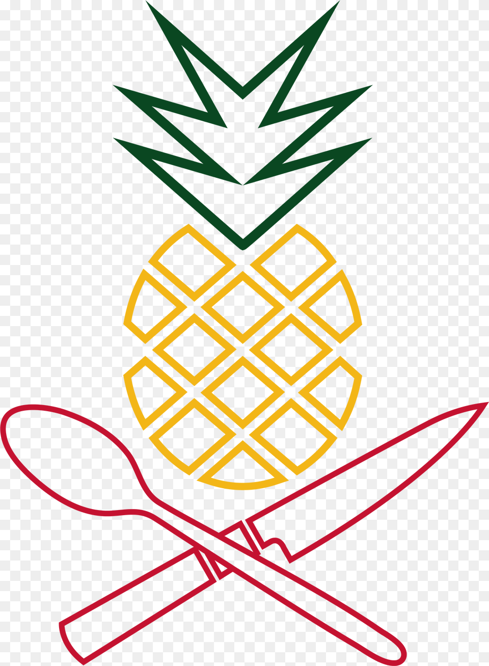 The Pineapple Sticker Braden Williams, Food, Fruit, Plant, Produce Png