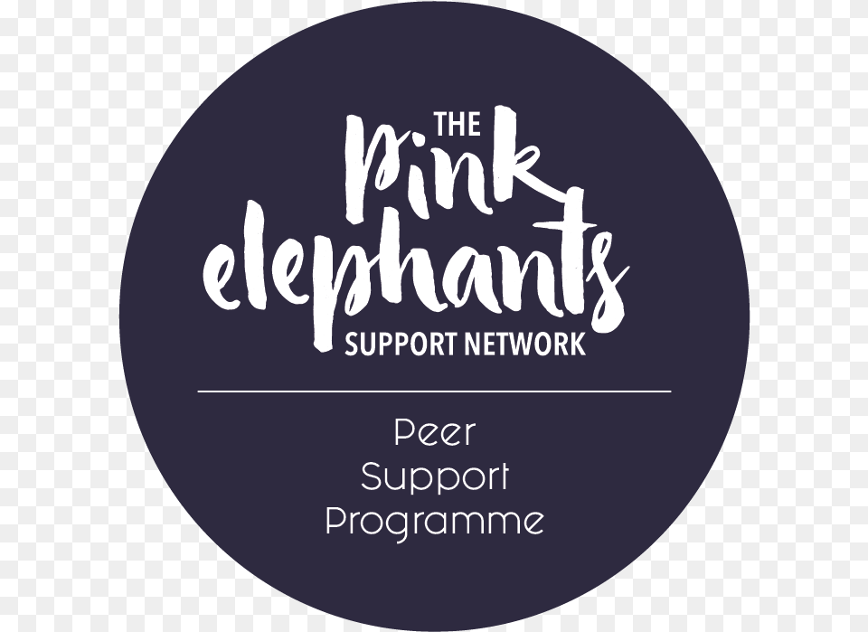 The Pink Elephants Support Network39s Peer Support Programme Megamagixplayers, Advertisement, Poster, Disk, Text Png