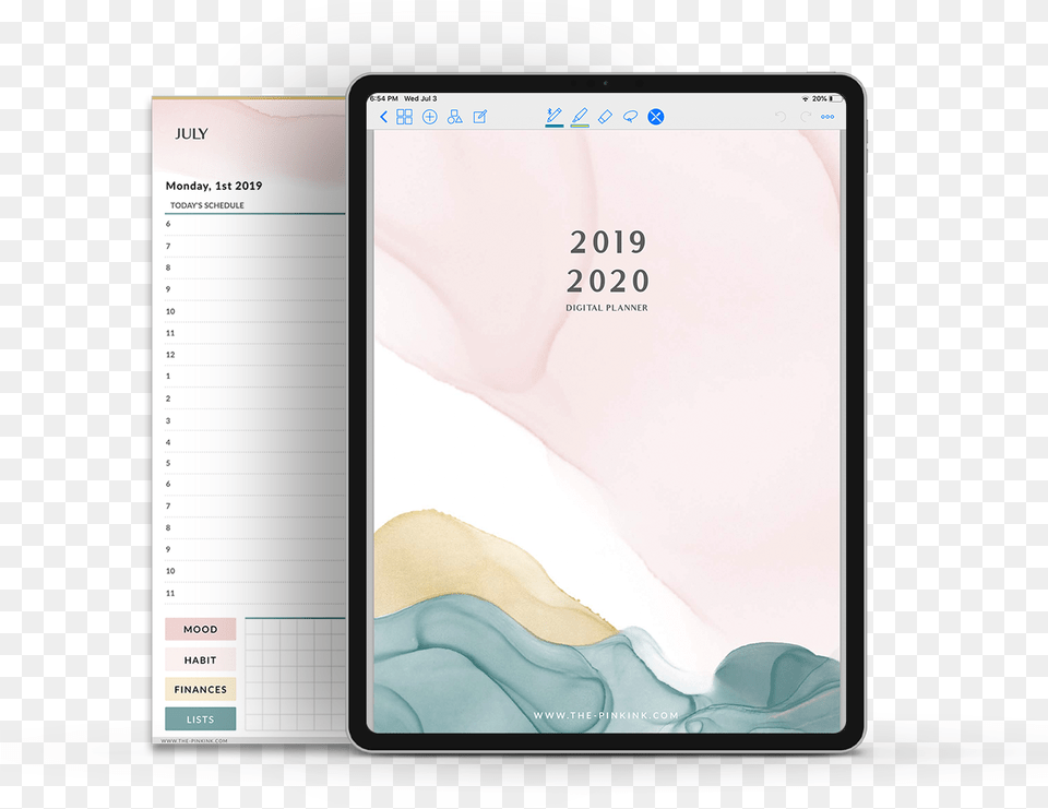 The Pink Ink Digital Planner, Electronics, Computer, Text, Baby Free Transparent Png