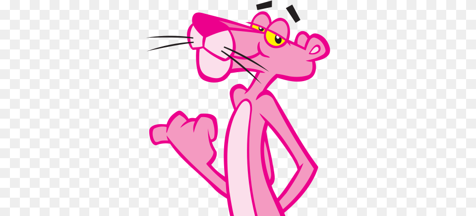 The Pink Panther Amp 1964 2018 Metro Goldwyn Mayer Transparent Pink Panther, Purple, Cartoon, Dynamite, Weapon Png Image