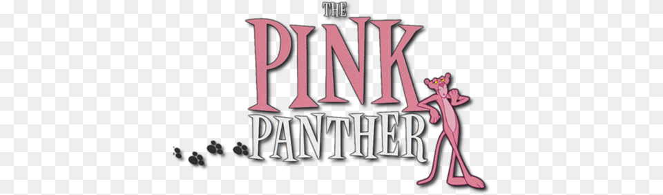 The Pink Panther Movie Fan Fan Pink Panther Movie Logo, Book, Publication, Animal, Bird Free Png