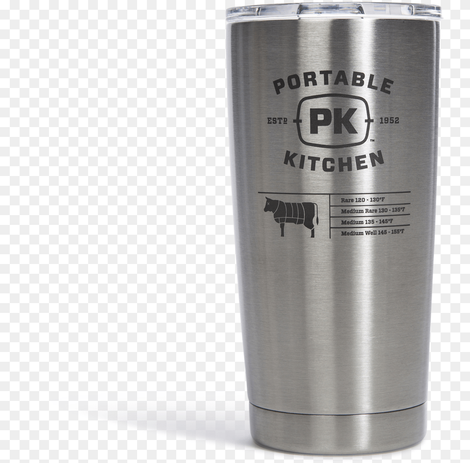 The Pk Grills Branded Yeti 20 Oz Pk Grill, Steel, Bottle, Can, Tin Png Image