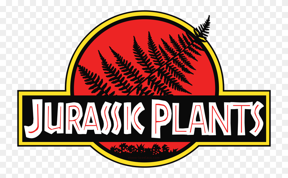The Plants Of Jurassic Park Steve Lovelace, Plant, Tree, Logo, Sticker Free Png