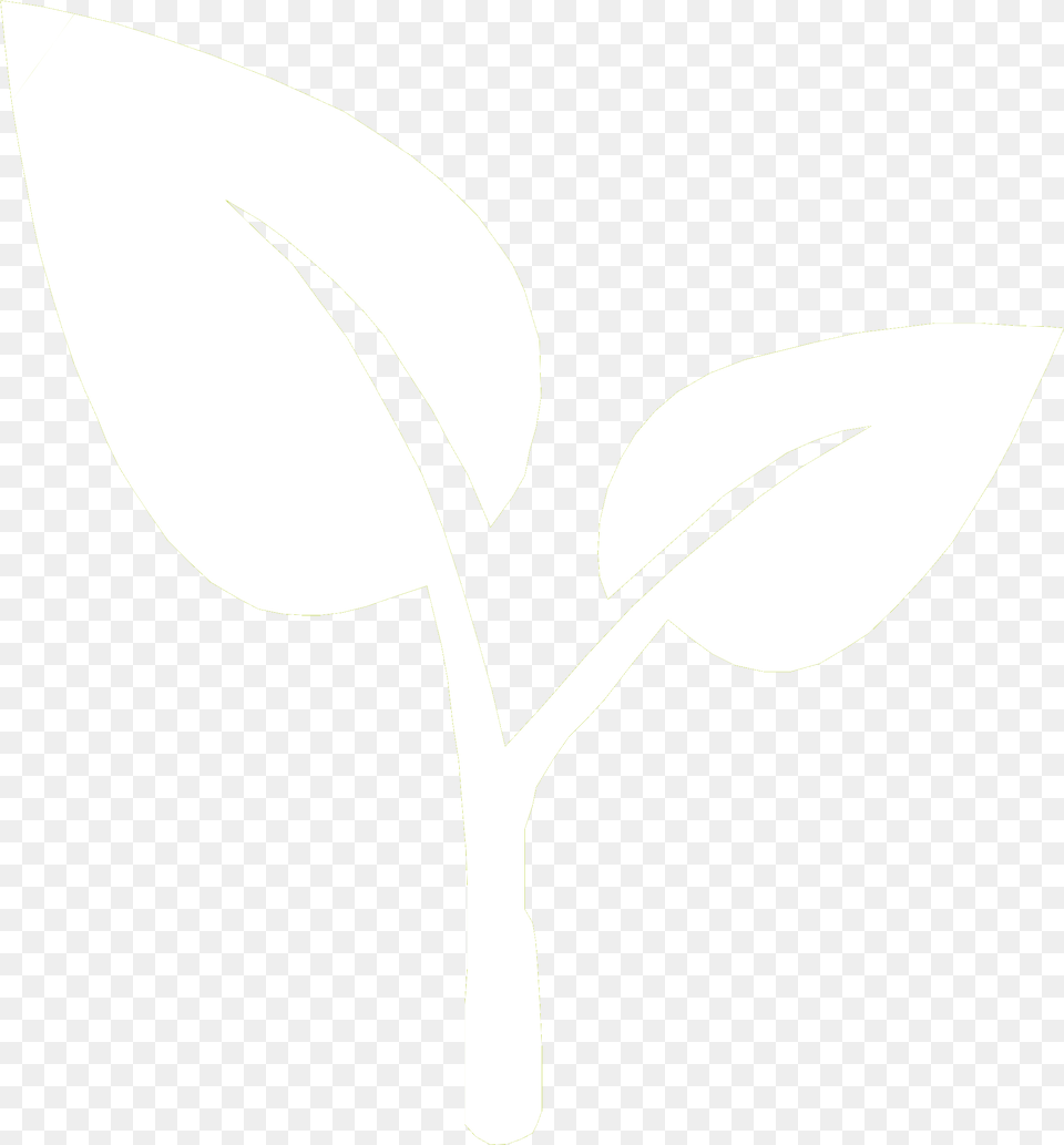The Playground Surface Has To Protect A Plant Icon White, Stencil, Leaf, Animal, Fish Free Png Download