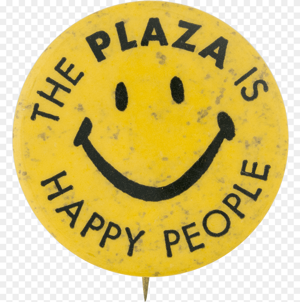 The Plaza Is Happy People Busy Beaver Button Museum Smiley, Badge, Logo, Symbol Png