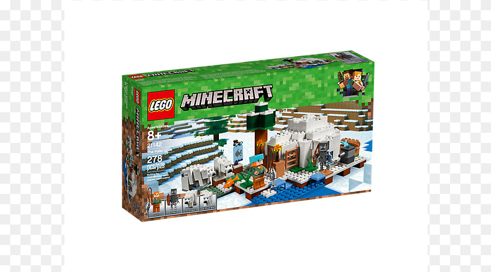 The Polar Igloo Lego Minecraft The Iron Golem Building Kit, Scoreboard, Game Free Png Download
