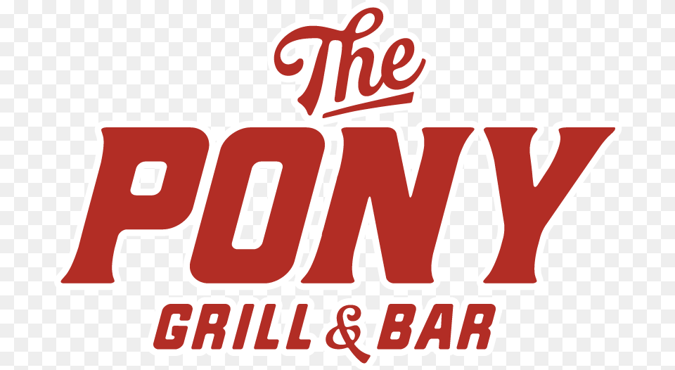 The Pony Grill And Bar Sheridan Wyoming Graphic Design, Logo, Text, Dynamite, Weapon Png