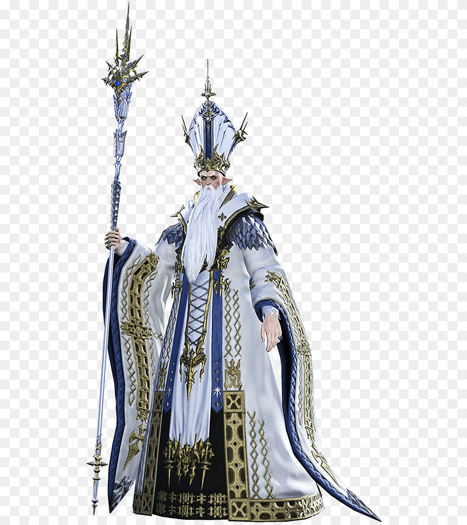 The Pope Is Ready For Heavensward Cleric Final Fantasy, Weapon, Sword, Fashion, Adult Free Transparent Png