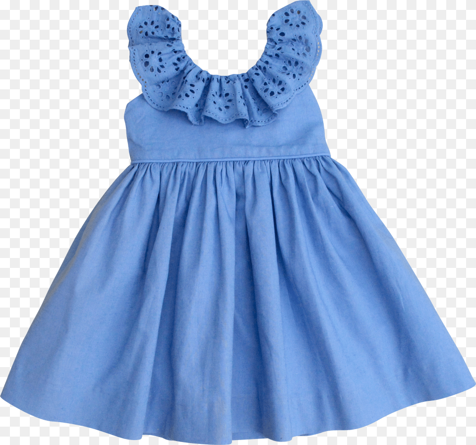 The Poppy Dress In Sky Blue Free Png