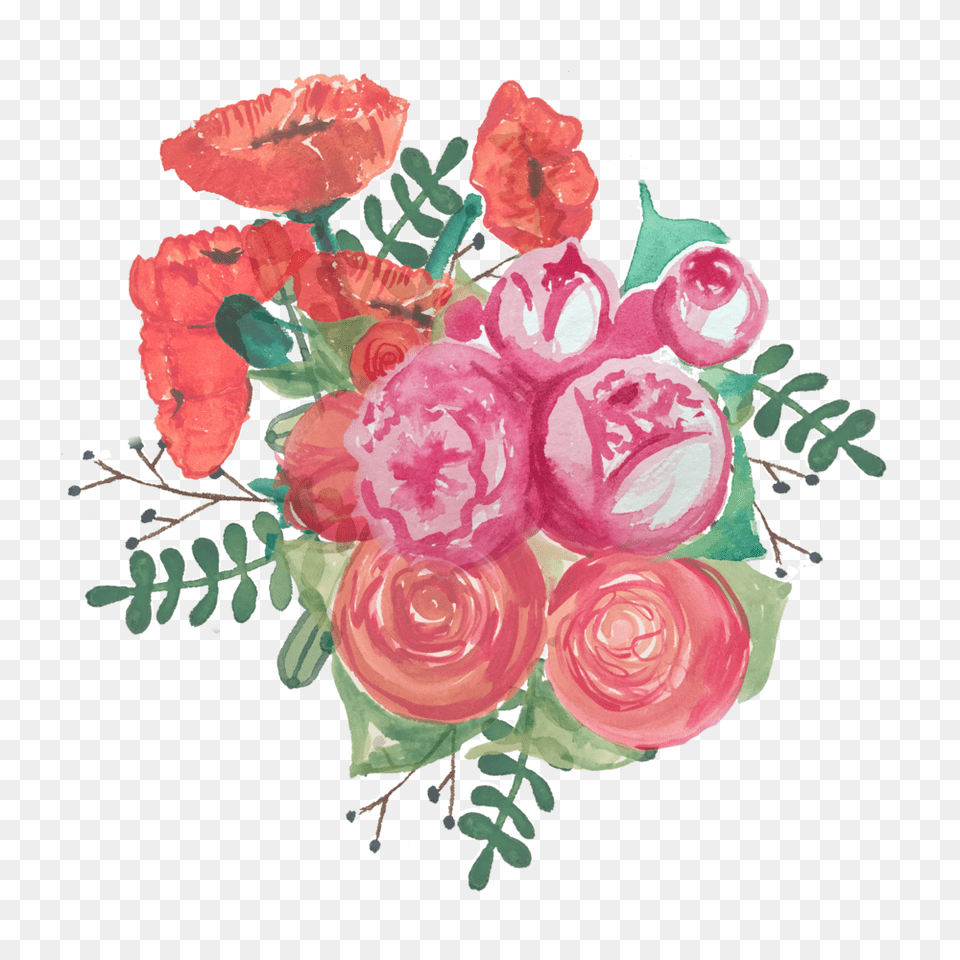 The Poppy The Peony Charmellow, Art, Plant, Pattern, Graphics Png