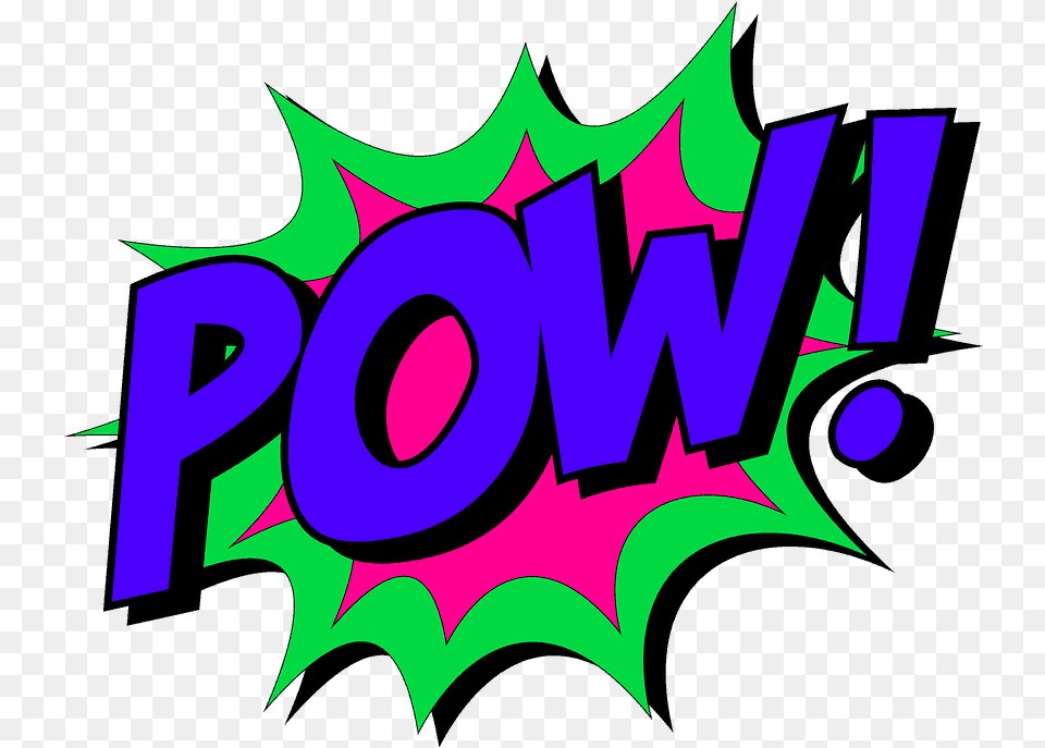 The Pow Of Peppermint Pow, Logo, Art, Graphics, Purple Free Png
