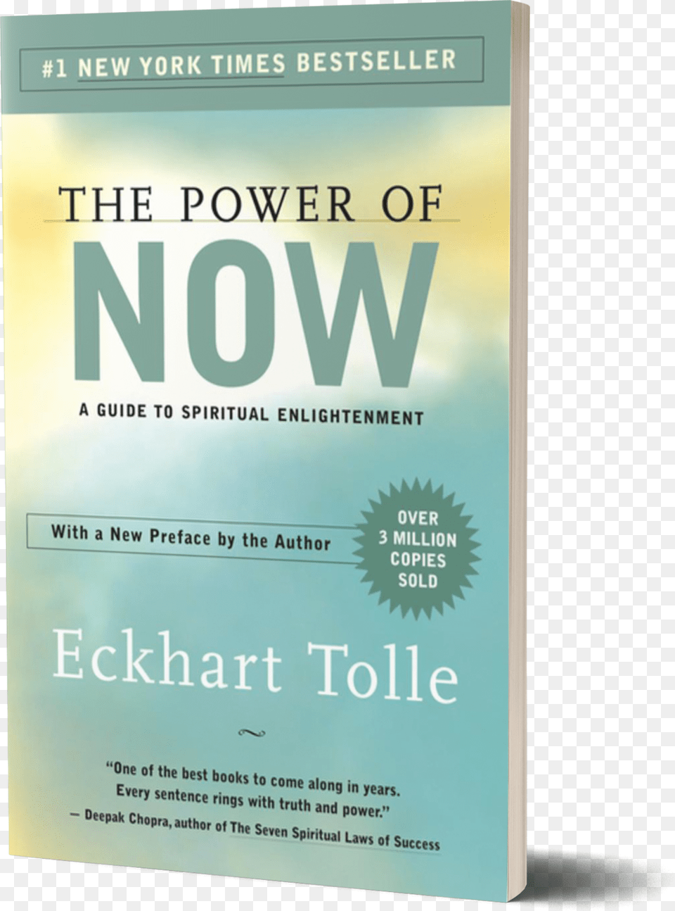 The Power Of Now A Guide To Spiritual Enlightenment, Book, Publication, Novel, Advertisement Png