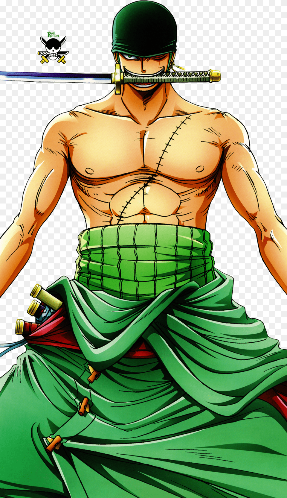 The Power Of Zoro Zoro One Piece Hd, Adult, Male, Man, Person Free Transparent Png