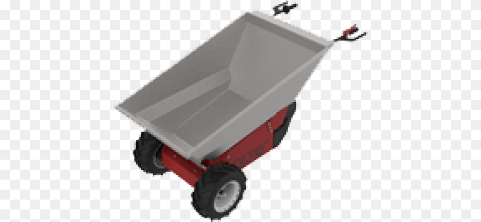 The Power Pusher E 750 Electric Wheelbarrow Is Designed Wagon, Vehicle, Carriage, Transportation, Tool Png Image