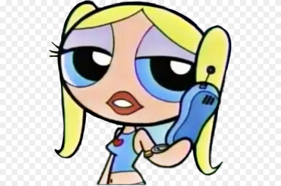 The Powerpuff Girls Powerpuff Girls Supernenas Aesthetic Sassy Bubbles Powerpuff Girls, Baby, Person, Cartoon, Face Png Image