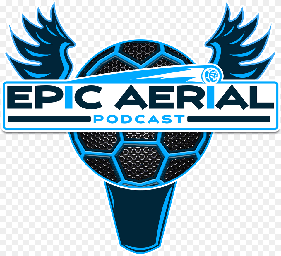 The Premier Rocket League Podcast Aerial King Rocket League, Logo, Emblem, Symbol, Badge Free Png