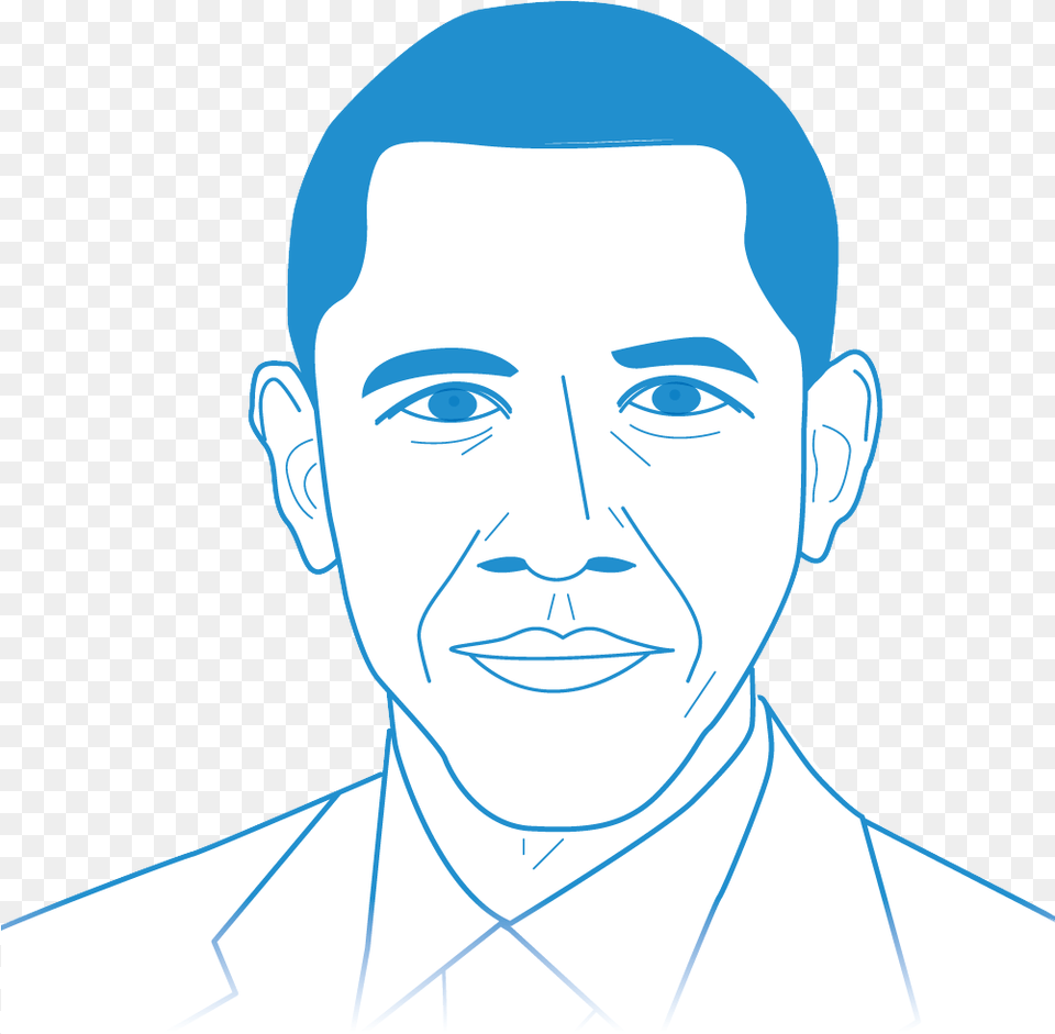 The Presidential Touch Obama Face, Adult, Photography, Person, Man Png Image