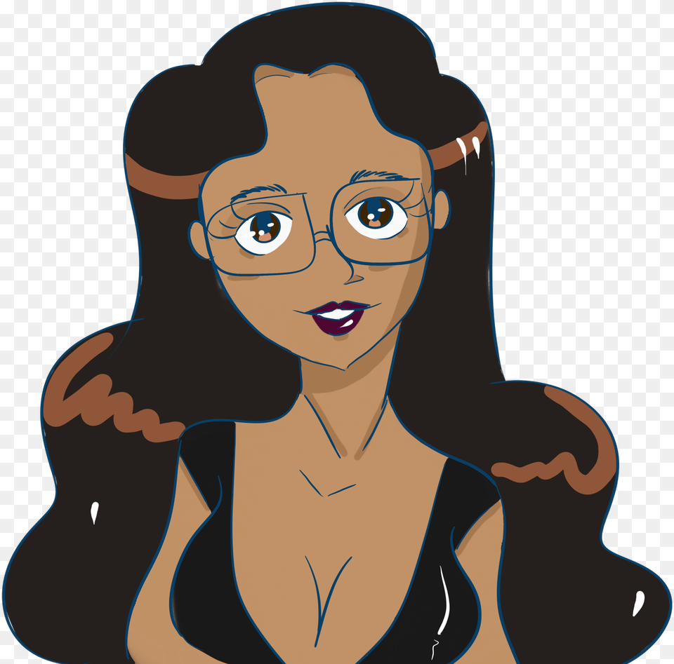 The Pretty Latina On Twitter Cartoon, Adult, Female, Person, Woman Png