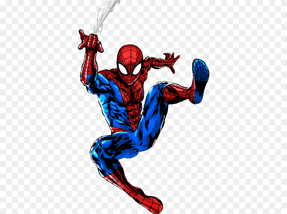 The Price Of Being Spider Man Spiderman Shooting Web, Adult, Male, Person, Ninja Png Image