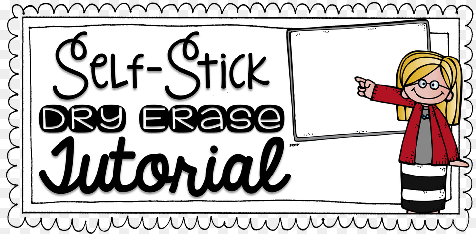 The Primary Gal Self Stick Dry Erase Tutorial, Book, Publication, Comics, Baby Free Png