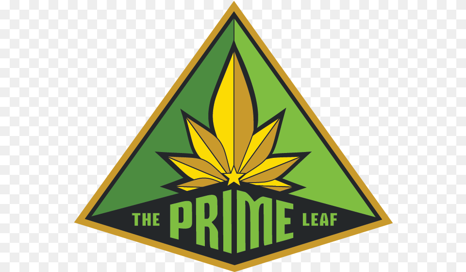 The Prime Leaf Prime Leaf Tucson, Logo, Triangle, Scoreboard, Symbol Free Transparent Png