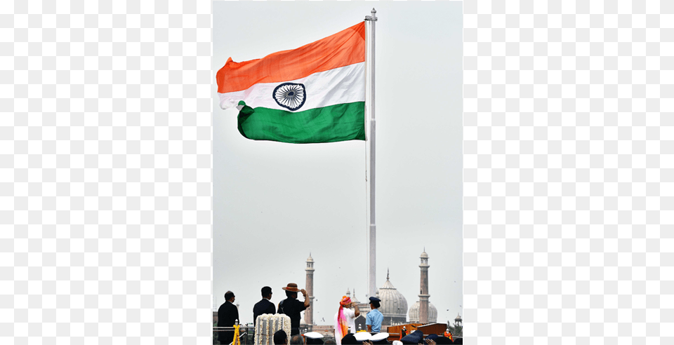 The Prime Minister Shri Narendra Modi Saluting After India Flag Red Fort, India Flag, Person, Adult, Male Png