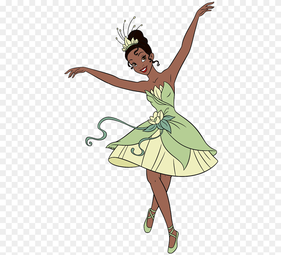 The Princess And The Frog Clip Art Disney Clip Art Galore, Person, Dancing, Leisure Activities, Ballerina Free Png