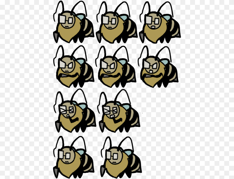 The Professor Honeycomb Bug Fables Sprite, Person, Face, Head Png Image