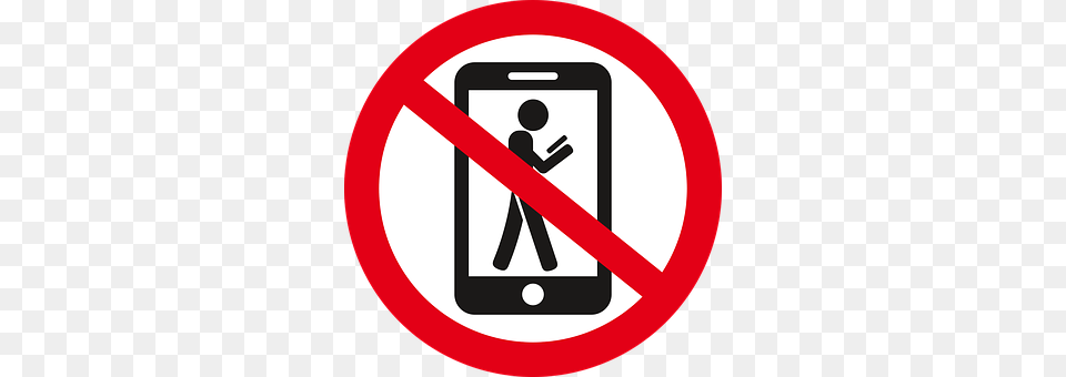 The Prohibition Of Sign, Symbol, Electronics, Mobile Phone Png