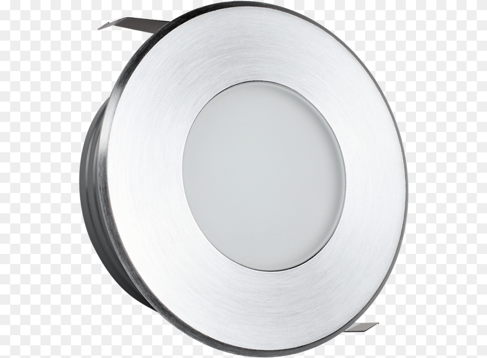 The Proled Inground Dot Is A Decorative Point Of Light Circle, Plate, Lighting, Aluminium Free Png Download