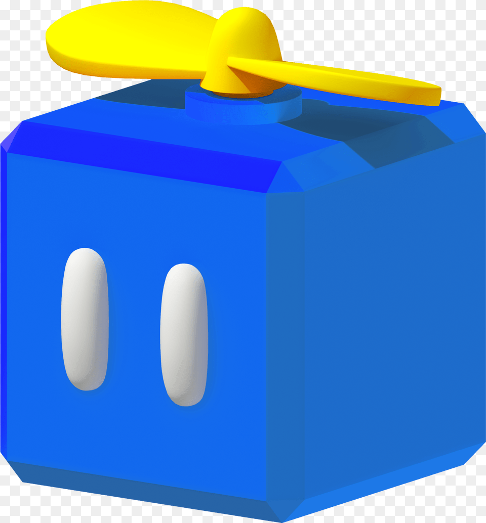 The Propeller Blocks From Super Mario 3d Land Mario All Blocks 3d, Cutlery, Spoon, Box, Cardboard Png