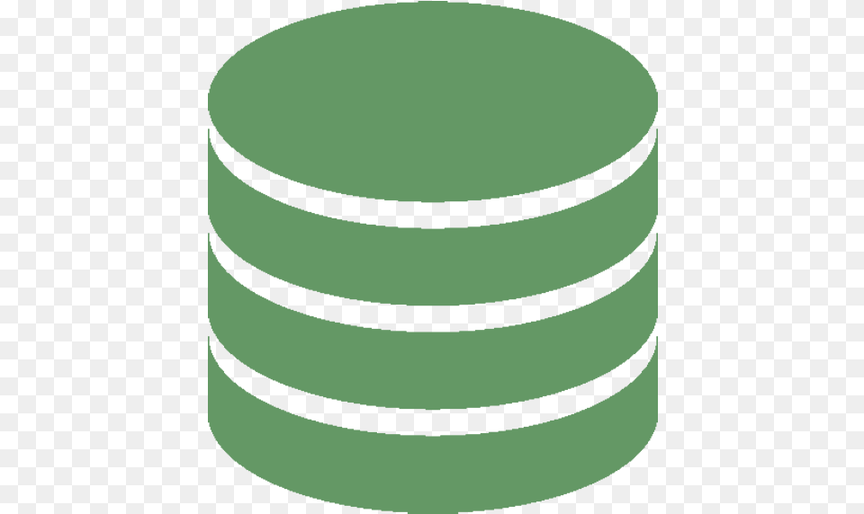 The Protein Data Bank Archive Green Database Icon, Oval Png Image