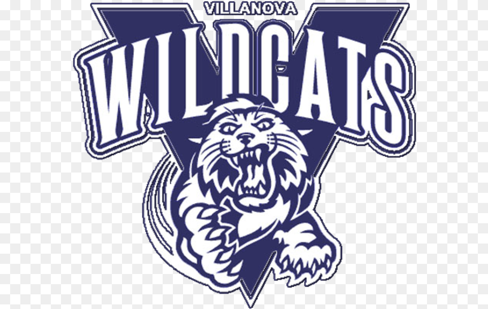 The Providence Patriots Lead The Villanova Wildcats Villanova Wildcats Old Logo, Animal, Mammal, Tiger, Wildlife Free Transparent Png