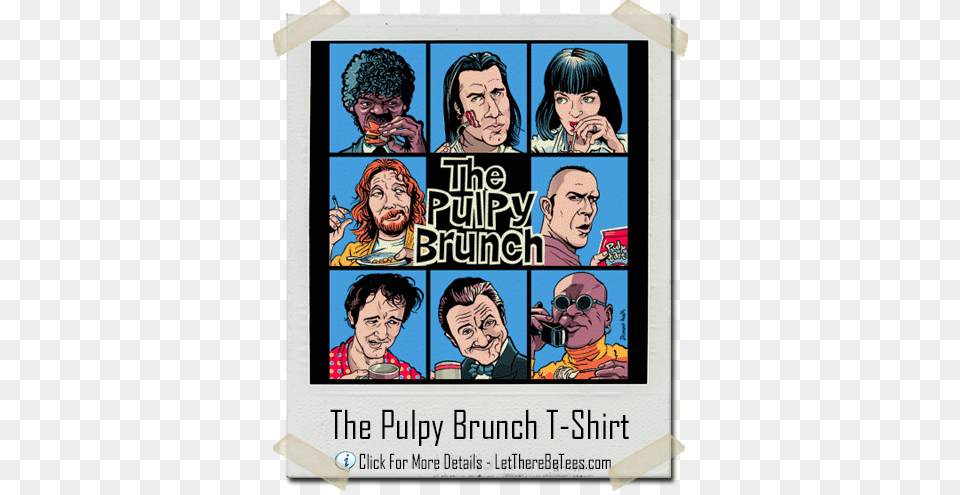 The Pulpy Brunch Pulp Fiction Art, Adult, Publication, Person, Woman Free Png