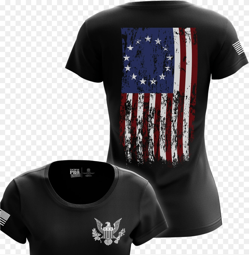 The Punisher Inspiration For Police And Us Military Patriotic T Shirt Women, Clothing, T-shirt Free Png Download