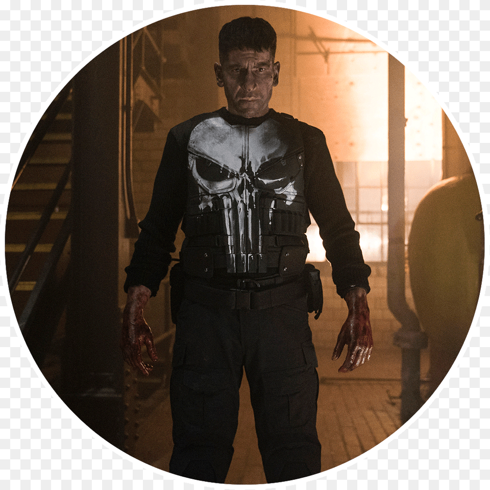 The Punisher Punisher His Friend, Sleeve, Male, Man, Pants Png Image