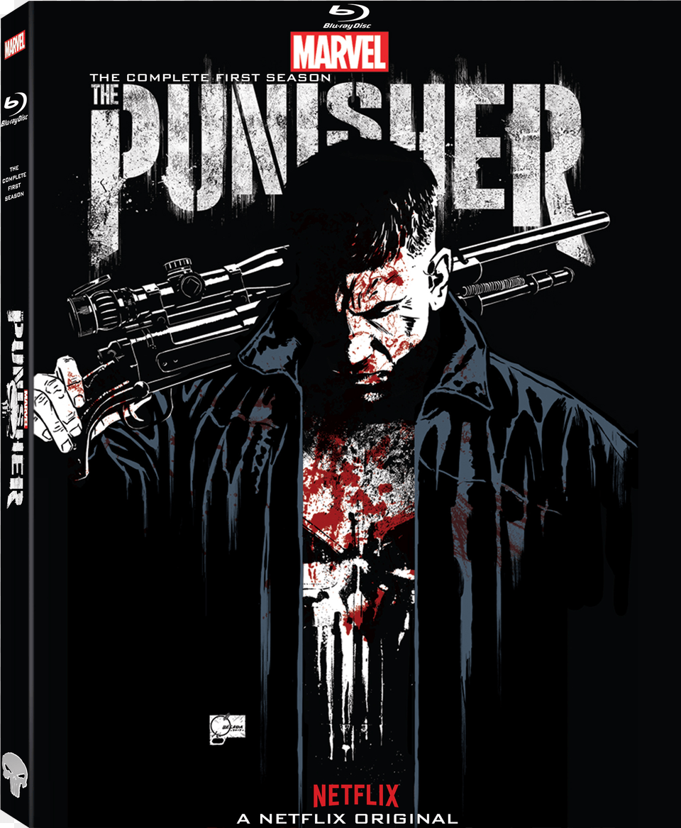 The Punisher Season 1 Blu Ray Concept Marvel39s The Punisher Netflix Poster, Adult, Person, Man, Male Free Transparent Png